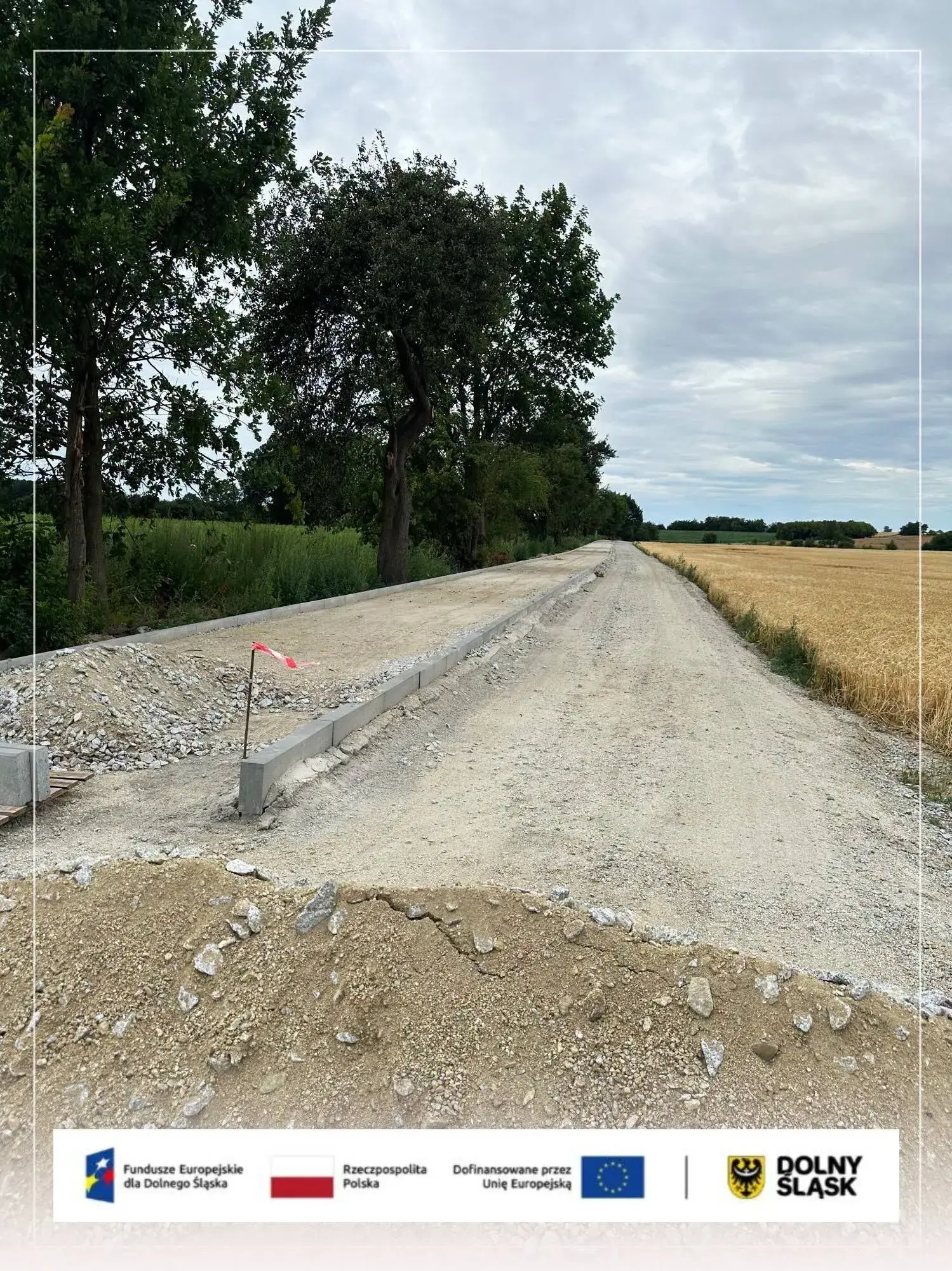 Drogi pieszo-rowerowe w Gminie Strzegom. Nowy termin zakończenia inwestycji