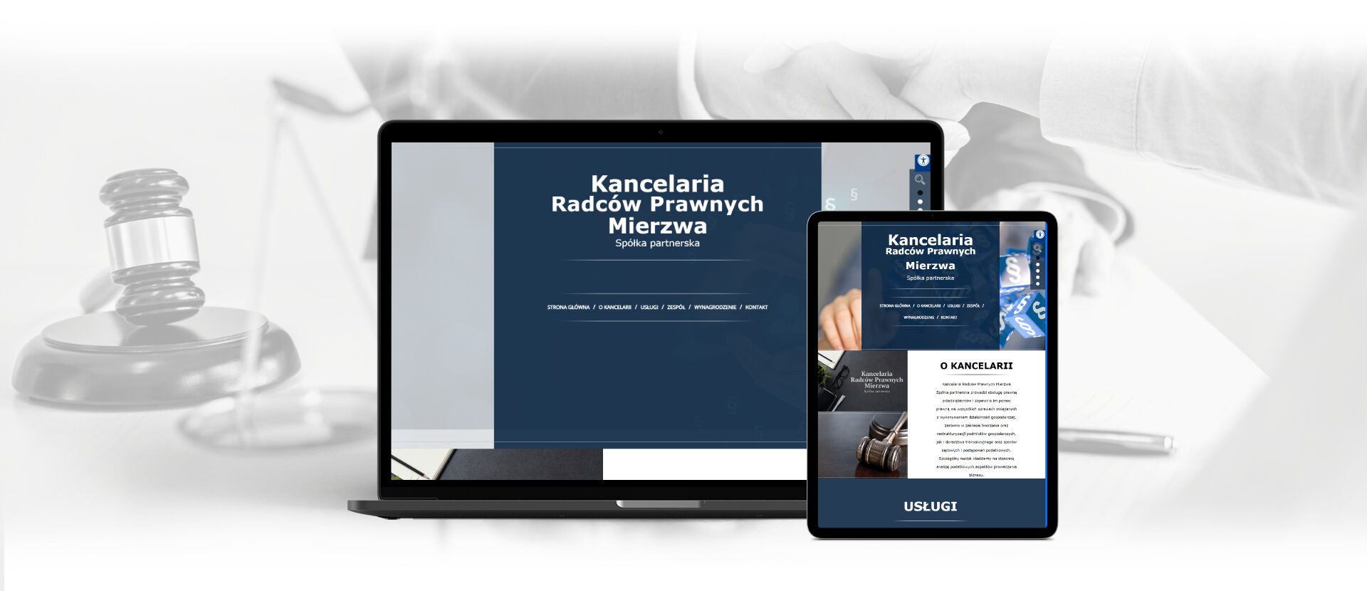 Strona internetowa Kancelaria Radców Prawnych Mierzwa