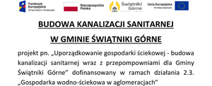 Oddanie do użytkowania sieci kanalizacji sanitarnej - etap II, zadanie 5B, Wrząsowice