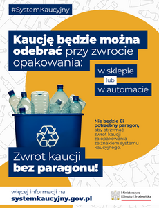System kaucyjny startuje w Polsce od 1 października 2025 r.