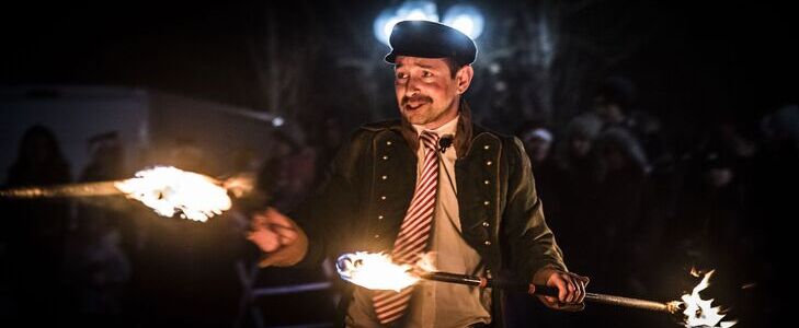 Zdjęcie z pokazu FireShow 12.12.2025r.