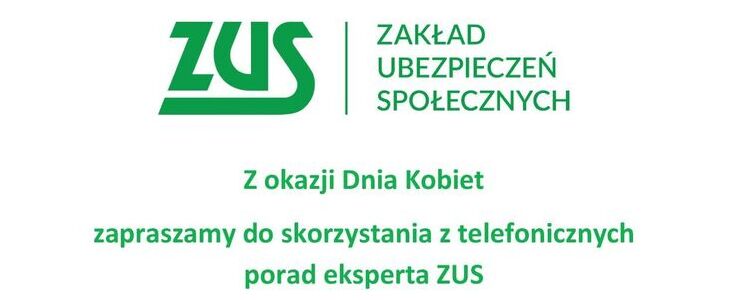 Zaproszenie z ZUS z okazji Dnia Kobiet