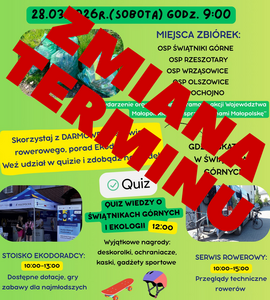 Zmiana terminu wydarzenia