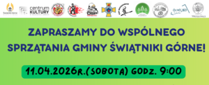 Akcja sprzątania gminy - NOWY TERMIN: 11.04.2026r.