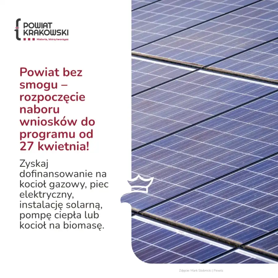Rusza nabór do programu „POWIAT BEZ SMOGU”