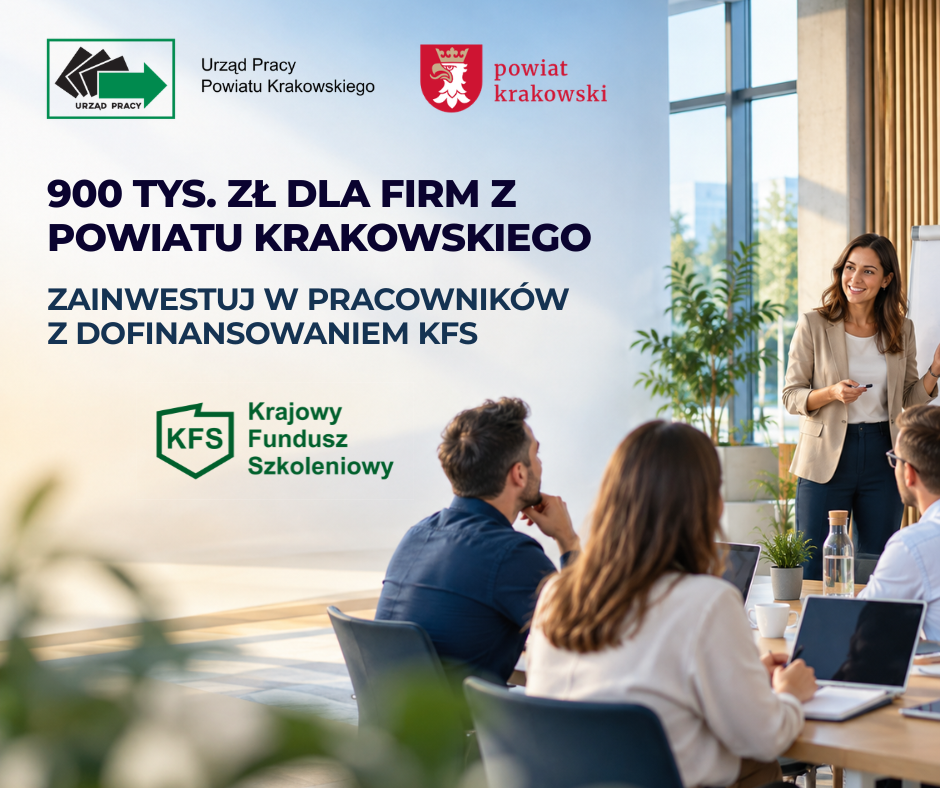 Plakat nabór Krajowy Fundusz Szkoleniowy