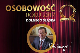 Bogdan Kożuchowicz Osobowością Roku 2017 Dolnego Śląska Dziękuje