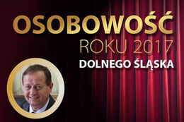 Plakat z napisem Osobowość Roku 2017