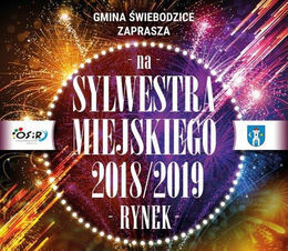 Kawałek plakatu -
GMINA ŚWIEBODZICE ZAPRASZA na SYLWESTRA MIEJSKIEGO 2018/2019  RYNEK