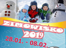 Kawałek plakatu Zimowisko 2019 28.01-08.02