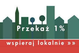 Grafika Przekaż 1 % podatku wspieraj lokalnie