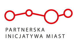 Logo Partnerska inicjatywa miast