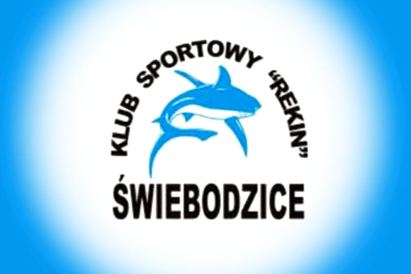 Logo klub sportowy Rekiny Świebodzice