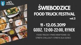 Plakat ŚWIEBODZICE FOOD TRUCK FESTIVAL vol.2
11-12.05.2019 GODZ. 12:00-22:00, RYNEK FOOD TRUCKI I PIWO KRAFTOWE I DJ STREFA CHILLOUT I STREFA DLA DZIECI