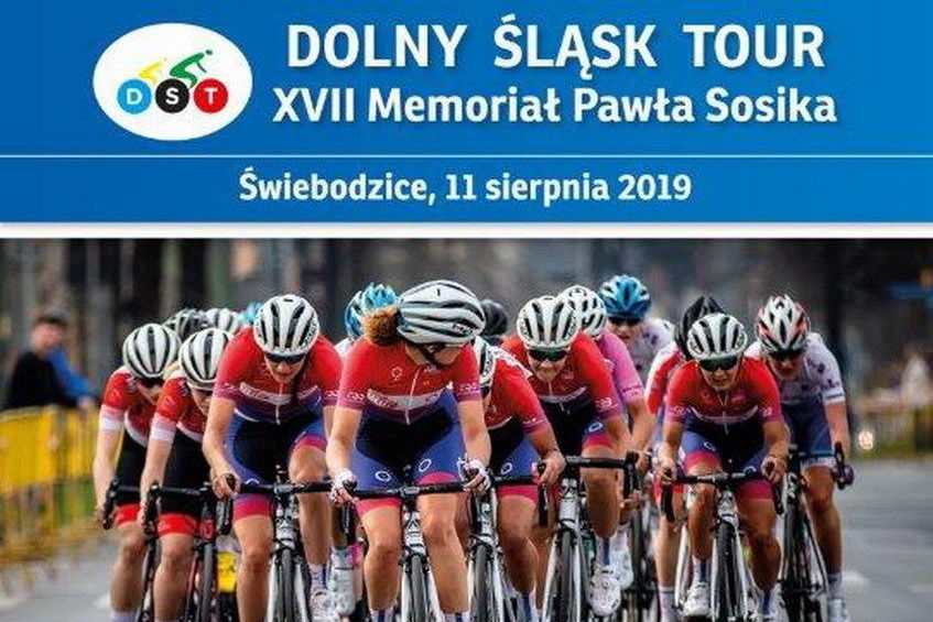 Plakat Peleton -DOLNY ŚLĄSK TOUR XVII Memoriał Pawła Sosika Świebodzice, 11 sierpnia 2029
