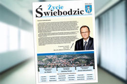 Okładka Życie Świebodzic na rozmytym tle