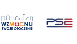 Logotypy Wzmocnij swoje otoczenie oraz PSE