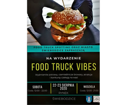 Plakat Festiwalu Food Truck Vibes