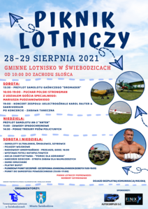 plakat Piknik Lotniczy