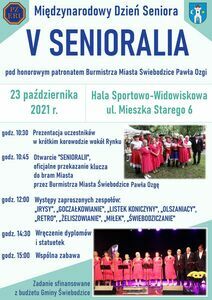 plakat V Senioralia