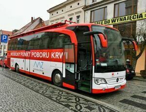 Krwiobus pod Ratuszem