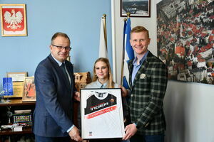 Przedstawiciele Taekwon-do Tiger odwiedzili Burmistrza Miasta