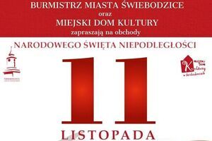 11 listopada w Świebodzicach (program obchodów)