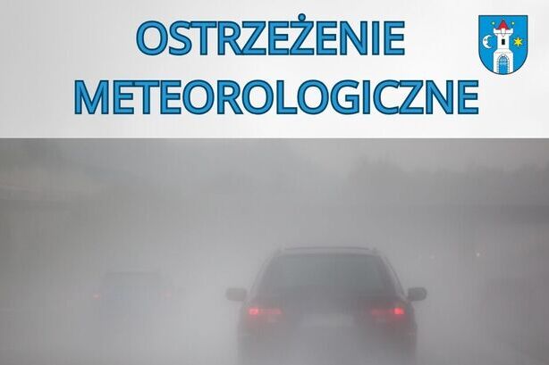 Wystąpi mgła - ostrzeżenie meteorologiczne