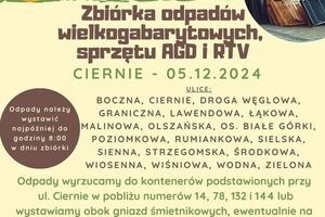 Zbiórka odpadów wielkogabarytowych na Cierniach