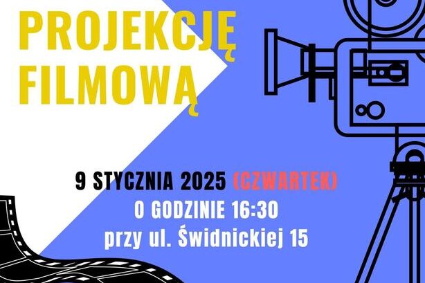 Zaproszenie na projekcję filmową