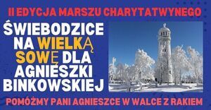 II Edycja Marszu Charytatywnego „Świebodzice na Wielką Sowę dla Agnieszki Binkowskiej”