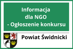 Informacja dla NGO - Ogłoszenie konkursu