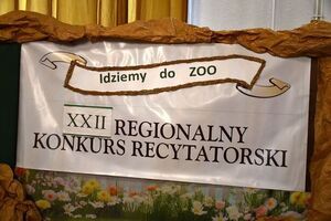 XXII Regionalny Konkurs Recytatorski „Idziemy do zoo”