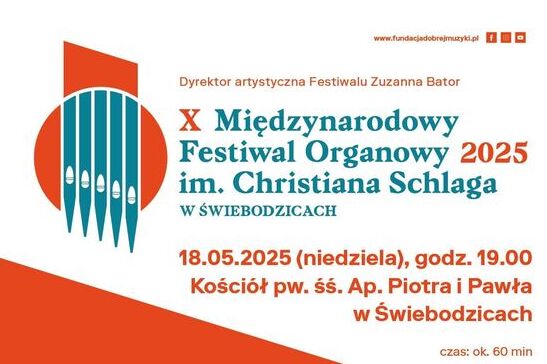 X Międzynarodowy Festiwal Organowy im. Christiana Schlaga