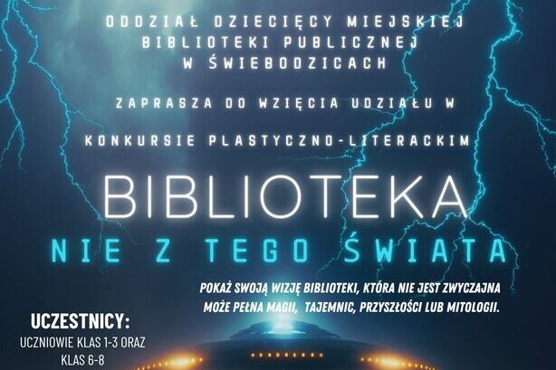„Biblioteka nie z tego świata” – konkurs plastyczno-literacki dla dzieci i młodzieży