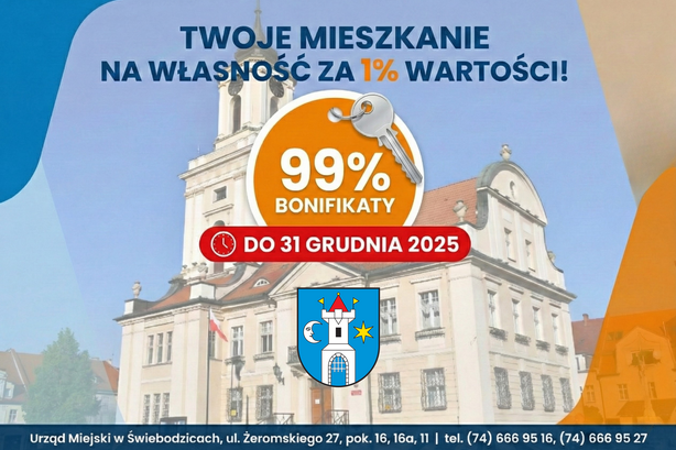 Wykup swoje mieszkanie komunalne za 1% wartości