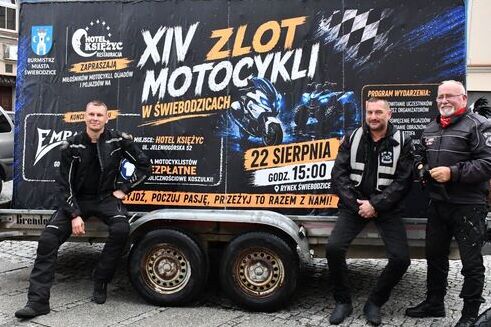 Mimo kapryśnej pogody – motocykliści nie zawiedli! XIV Zlot Motocykli w Świebodzicach