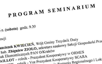 II polsko-francuskie seminarium naukowe 