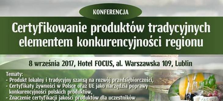 Zaproszenie na konferencję 8.09.2017 r. w Lublinie