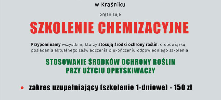 SZKOLENIE CHEMIZACYJNE