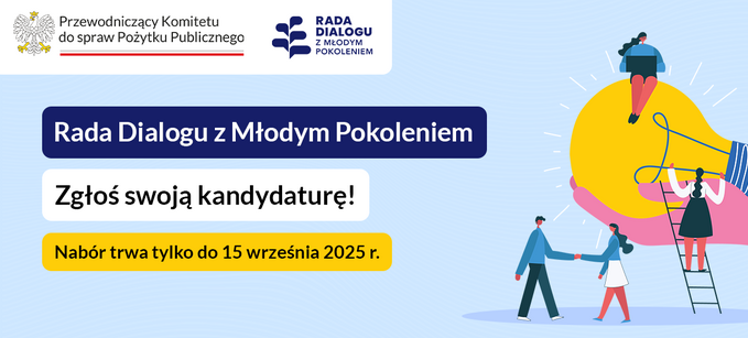 Trwa nabór do Rady Dialogu z Młodym Pokoleniem. Twój głos może mieć realny wpływ