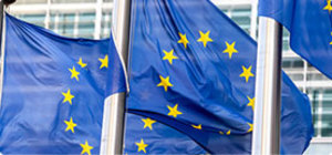 Flaga uni europejskiej