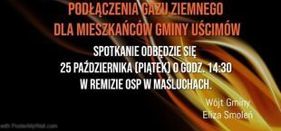 Spotkanie w sprawie podłączenia gazu ziemnego dla mieszkańców Gminy Uścimów