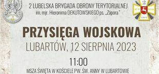 Wszystkich mieszkańców powiatu lubartowskiego zapraszamy do udziału w obchodach Święta Wojska Polskiego.
