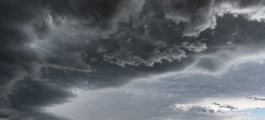 Prognoza niebezpiecznych zjawisk meteorologicznych- grafika ogólna, burza