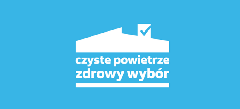 Logo programu czyste powietrze zdrowy wybór