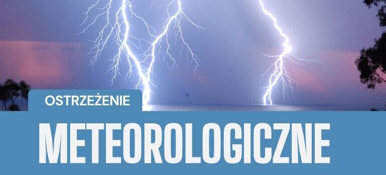 Ostrzeżenie meteorologiczne Nr 61