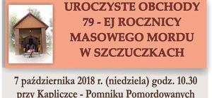 Uroczyste Obchody 79-ej Rocznicy Masowego Mordu w Szczuczkach