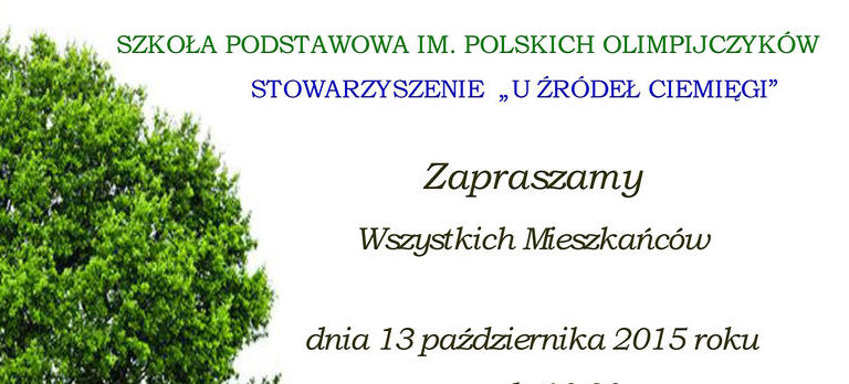 Szkoła Podstawowa w Miłocinie serdecznie zaprasza na uroczystość "Ocalić od zapomnienia..."
