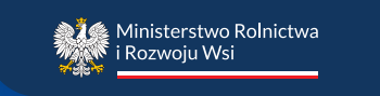 Ministerstwo Rolnictwa i Rozwoju Wsi napis 